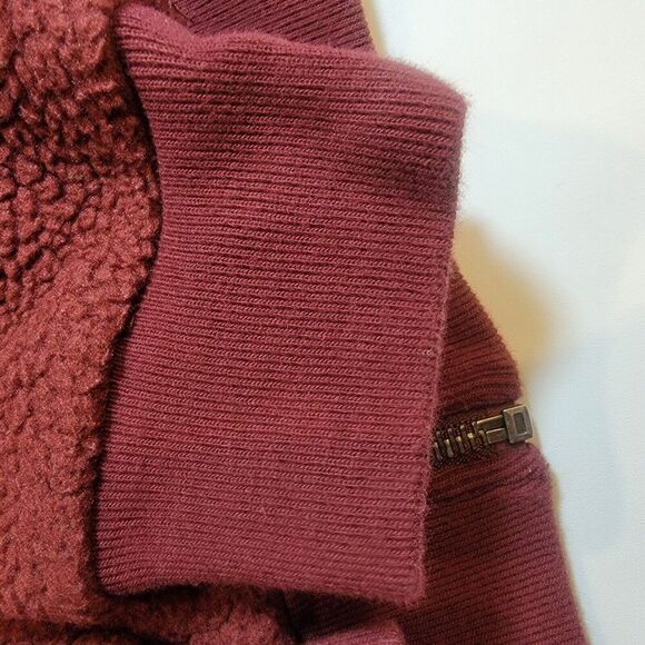 Champion Authentic Athleticwear Sherpa Fleece Mens Large Varsity Style Jacket - Picture 12 of 13